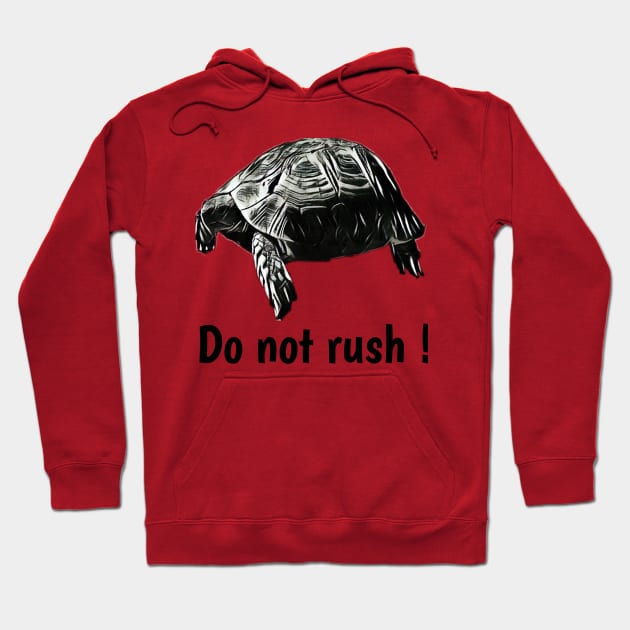 Do not rush Hoodie by Ini